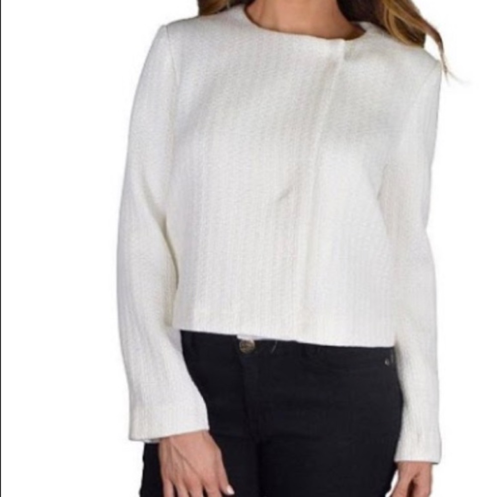 White blazer jacket